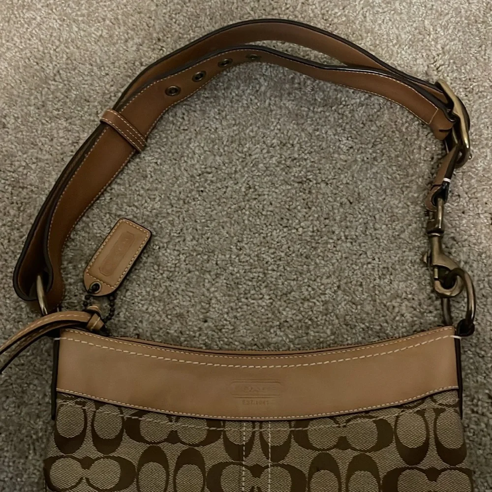 Coach Monogram Handbag - Picture 9 of 15